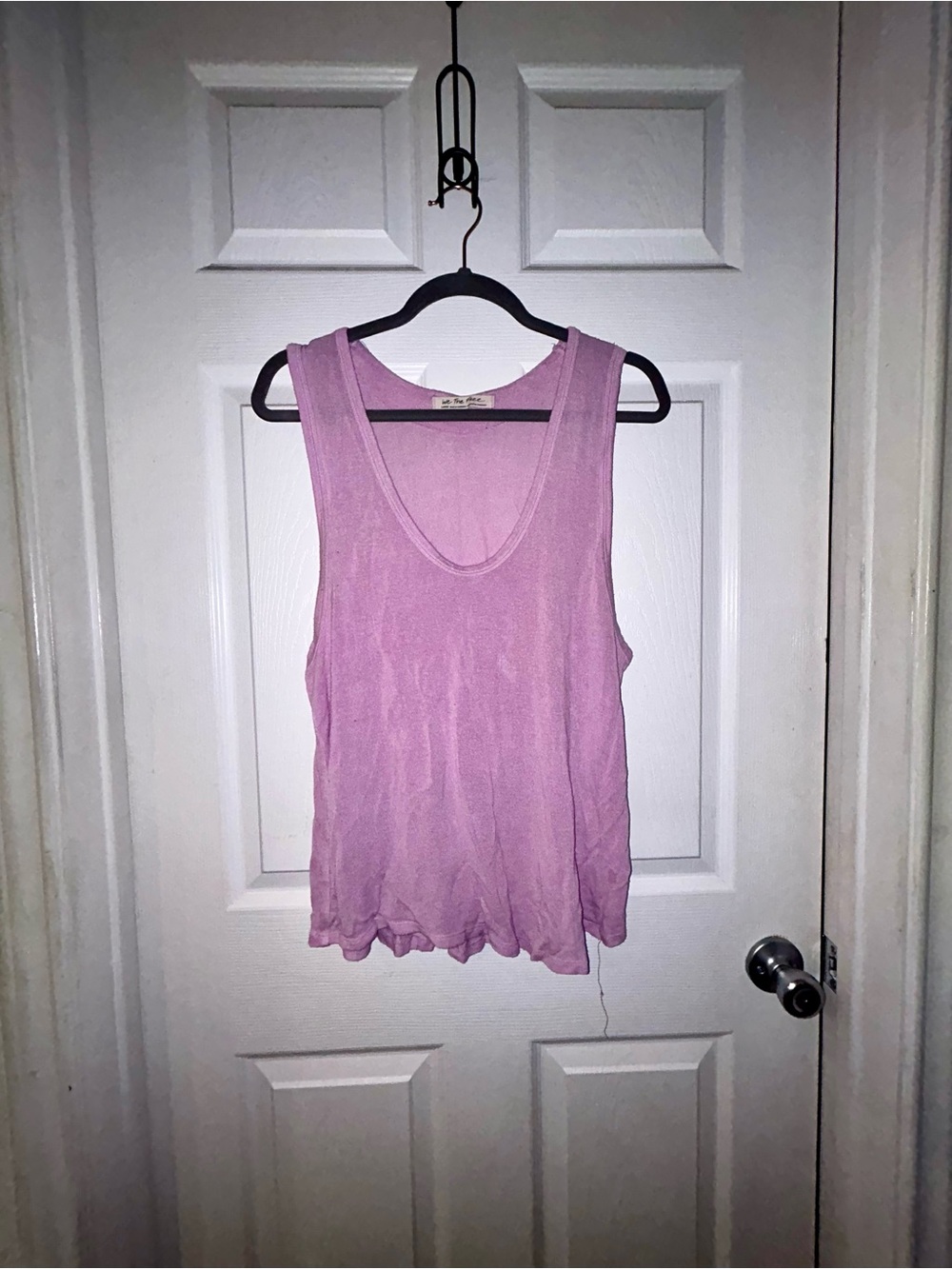We The Free Lilac Scoop Neck Tank Top